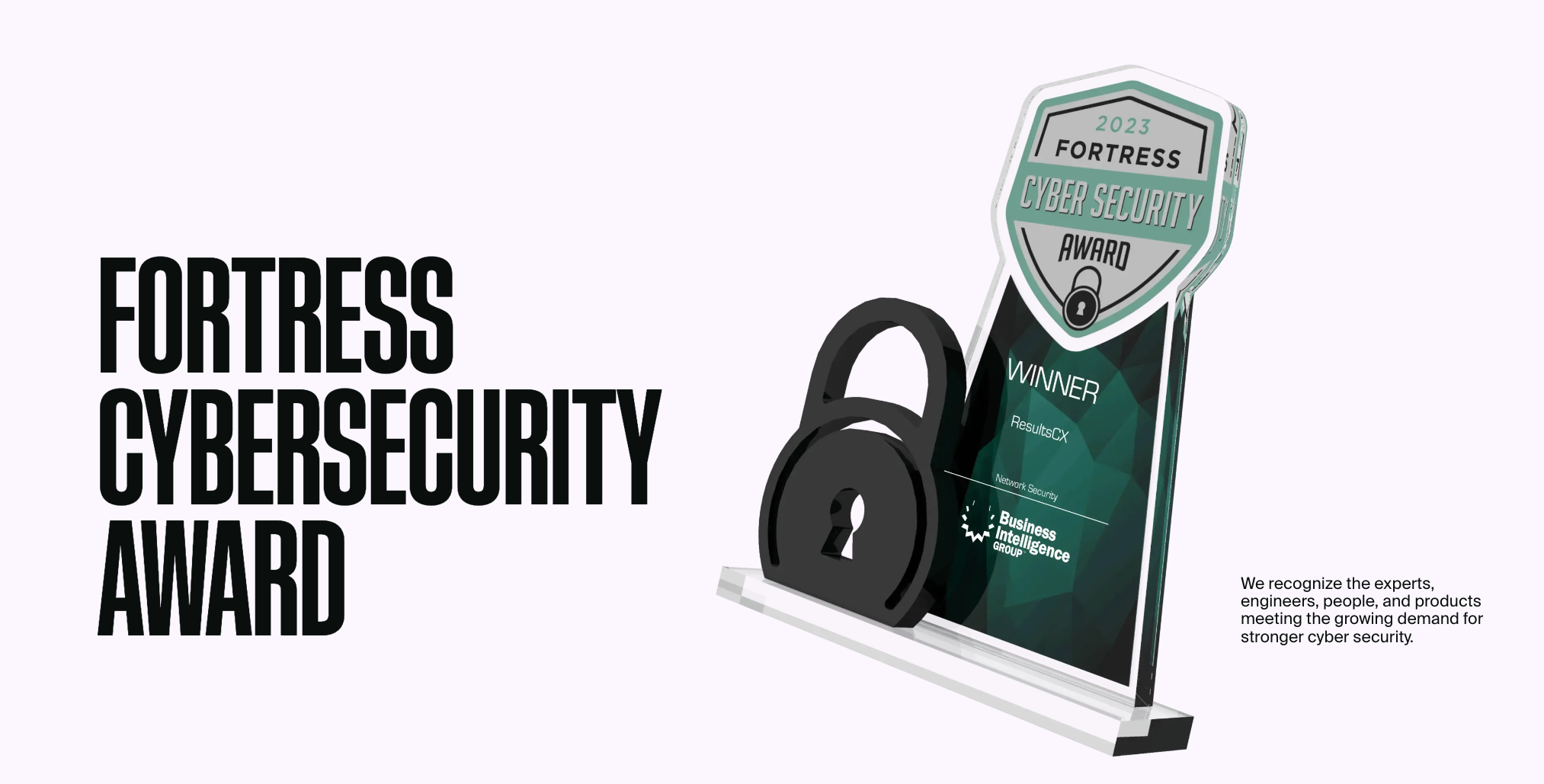 Fortress cybersecurity award 2023